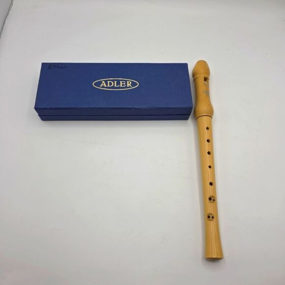 Vintage Adler Wooden Recorder with Original Case – Kids Beginner Flute - Picture 17 of 17
